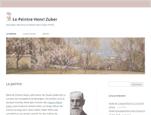 Tablet Screenshot of henri-zuber.com